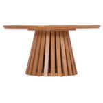 ΤΡΑΠΕΖΙ ΣΑΛΟΝΙΟΥ TALBERT HM18024 MDF ΣΕ ΑΝΟΙΧΤΟ ΦΥΣΙΚΟ ΞΥΛΟΥ Φ80x40,5Υεκ. - Image 3