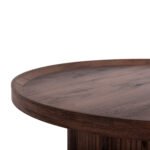ΤΡΑΠΕΖΙ ΣΑΛΟΝΙΟΥ MARGON HM18026 MDF ΣΕ ΣΚΟΥΡΟ ΚΑΦΕ ΞΥΛΟΥ Φ80x40,5Υεκ. - Image 6