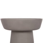 ΤΡΑΠΕΖΙ ΣΑΛΟΝΙΟΥ PIRSON HM18155.03 FIBER CEMENT ΣΕ ΓΚΡΙ--Φ60x36Υεκ. - Image 4