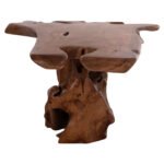 ΤΡΑΠΕΖΙ ΣΑΛΟΝΙΟΥ ANGELICA HM18303 ΞΥΛΟ TEAK--ΣΚΟΥΡΟ ΚΑΦΕ 156x94x49Υεκ. - Image 5