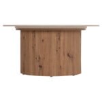 ΤΡΑΠΕΖΙ ΣΑΛΟΝΙΟΥ TWIL HM18325 ΚΕΡΑΜΙΚΟ TOP ΟΨΗ ΤΡΑΒΕΡΤΙΝΑΣ-MDF ΒΑΣΗ Φ80x40Υεκ - Image 3