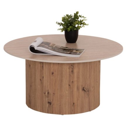 Αγόρασε ΤΡΑΠΕΖΙ ΣΑΛΟΝΙΟΥ TWIL HM18325 ΚΕΡΑΜΙΚΟ TOP ΟΨΗ ΤΡΑΒΕΡΤΙΝΑΣ-MDF ΒΑΣΗ Φ80x40Υεκ σε μοναδική τιμή στο clickforshop.gr