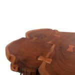 ΤΡΑΠΕΖΙ ΣΑΛΟΝΙΟΥ OSLO HM8205.11 ΜΑΣΙΦ ΚΟΡΜΟΣ ΑΚΑΚΙΑΣ-ΜΕΤΑΛ.ΠΟΔΙΑ 89x58x47Υεκ - Image 5