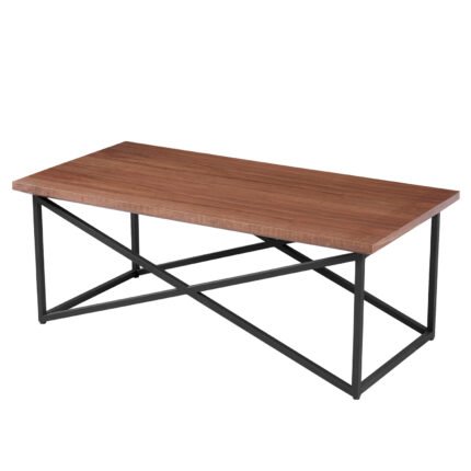 Αγόρασε ΤΡΑΠΕΖΙ ΣΑΛΟΝΙΟΥ HM9469.02 MDF ΜΕ ΚΑΠΛΑΜΑ ΑΠΟ ΞΥΛΟ ΦΡΑΞΟΥ 120x60x45