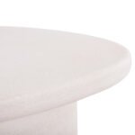 ΤΡΑΠΕΖΙ ΣΑΛΟΝΙΟΥ ΟΒΑΛ ΣΕΙΡΑ SANTORINI HM18054 MDF ΣΕ ΥΠΟΛΕΥΚΟ ΧΡΩΜΑ 54x54,5x40Υεκ - Image 6
