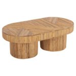Αγόρασε ΤΡΑΠΕΖΙ ΣΑΛΟΝΙΟΥ GATSBY ΟΒΑΛ TOP HM9870 RATTAN ΧΡΩΜΑ ΦΥΣΙΚΟ 110x59x39Υεκ. σε μοναδική τιμή στο clickforshop.gr