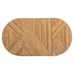ΤΡΑΠΕΖΙ ΣΑΛΟΝΙΟΥ GATSBY ΟΒΑΛ TOP HM9870 RATTAN ΧΡΩΜΑ ΦΥΣΙΚΟ 110x59x39Υεκ. - Image 6