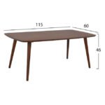 ΤΡΑΠΕΖΙ ΣΑΛΟΝΙΟΥ PAVILION ΚΑΡΥΔΙ HM8017.03 115X60X46 - Image 2