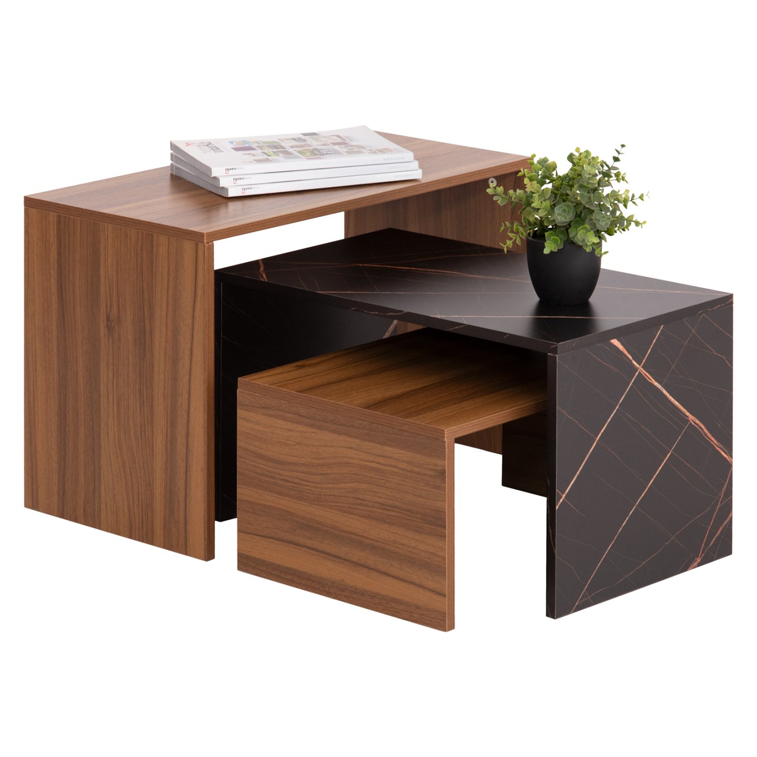 ΤΡΑΠΕΖΙ ΣΑΛΟΝΙΟΥ ΣΕΤ 3ΤΜΧ BENTIL HM9444.12 ΜΕΛΑΜΙΝΗ ΚΑΡΥΔΙ-ΜΑΥΡΟ ΜΑΡΜΑΡΟ 65x35x45Υεκ Αγόρασε ΤΡΑΠΕΖΙ ΣΑΛΟΝΙΟΥ ΣΕΤ 3ΤΜΧ BENTIL HM9444.12 ΜΕΛΑΜΙΝΗ ΚΑΡΥΔΙ-ΜΑΥΡΟ ΜΑΡΜΑΡΟ 65x35x45Υεκ σε μοναδική τιμή στο clickforshop.gr