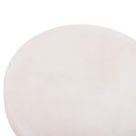 ΤΡΑΠΕΖΙ ΣΑΛΟΝΙΟΥ ΣΤΡΟΓΓΥΛΟ ΣΕΙΡΑ SANTORINI HM18050 MDF ΣΕ ΥΠΟΛΕΥΚΟ ΧΡΩΜΑ Φ80x35Υεκ. - Image 5