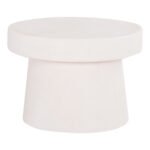 Αγόρασε ΤΡΑΠΕΖΙ ΣΑΛΟΝΙΟΥ ΣΤΡΟΓΓΥΛΟ ΣΕΙΡΑ SANTORINI HM18051 MDF ΣΕ ΥΠΟΛΕΥΚΟ ΧΡΩΜΑ Φ60x42