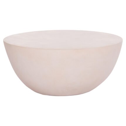 Αγόρασε ΤΡΑΠΕΖΙ ΣΑΛΟΝΙΟΥ ΣΤΡΟΓΓΥΛΟ ALLAN HM18162.02 FIBER CEMENT ΣΕ ΑΝΟΙΧΤΟ ΜΠΕΖ--Φ92x49Υεκ. σε μοναδική τιμή στο clickforshop.gr