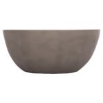 ΤΡΑΠΕΖΙ ΣΑΛΟΝΙΟΥ ΣΤΡΟΓΓΥΛΟ ALLAN HM18162.03 FIBER CEMENT ΣΕ ΓΚΡΙ--Φ92x49Υεκ. - Image 3