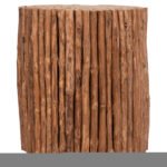 ΤΡΑΠΕΖΙ ΣΑΛΟΝΙΟΥ ΣΤΡΟΓΓΥΛΟ DRIFTER HM4443 DRIFTWOOD ΣΕ ΦΥΣΙΚΟ ΧΡΩΜΑ Φ36x40Υεκ - Image 3