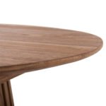 ΤΡΑΠΕΖΙ ΣΑΛΟΝΙΟΥ ΣΤΡΟΓΓΥΛΟ FRANTZ HM9387.11 ΜΑΣΙΦ MINDI ΞΥΛΟ-ΦΥΣΙΚΟ Φ80X45Υεκ. - Image 5