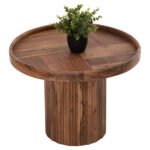 Αγόρασε ΤΡΑΠΕΖΙ ΣΑΛΟΝΙΟΥ ΣΤΡΟΓΓΥΛΟ RAJJEH HM9693 ΜΑΣΙΦ ΑΚΑΚΙΑ ΦΥΣΙΚΟ ΧΡΩΜΑ Φ60x45Υεκ. σε μοναδική τιμή στο clickforshop.gr