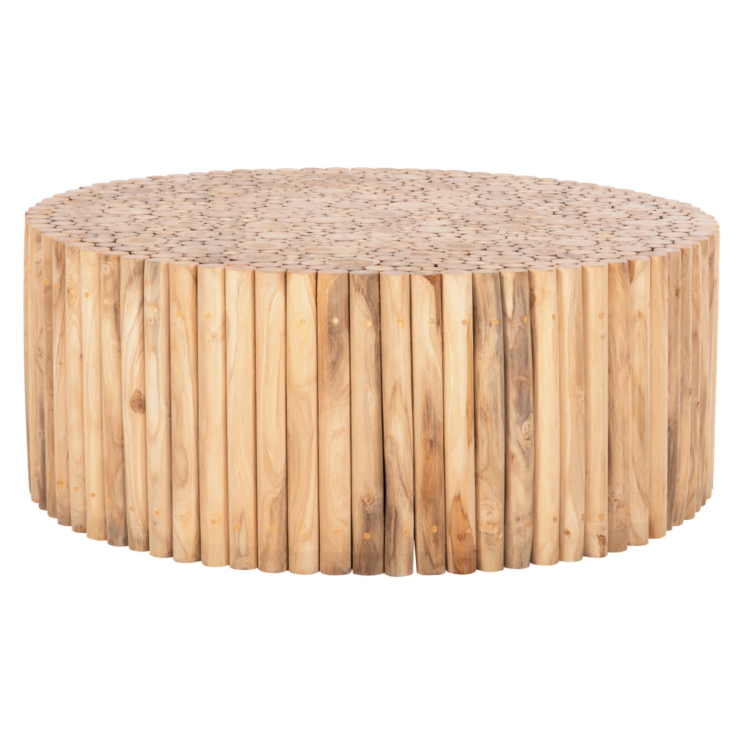 ΤΡΑΠΕΖΙ ΣΑΛΟΝΙΟΥ ΣΤΡΟΓΓΥΛΟ COOTER HM9862 ΚΛΑΔΙΑ TEAK-ΦΥΣΙΚΟ Φ100x40Υεκ. Αγόρασε ΤΡΑΠΕΖΙ ΣΑΛΟΝΙΟΥ ΣΤΡΟΓΓΥΛΟ COOTER HM9862 ΚΛΑΔΙΑ TEAK-ΦΥΣΙΚΟ Φ100x40Υεκ. σε μοναδική τιμή στο clickforshop.gr