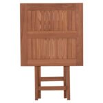 ΤΡΑΠΕΖΙ ΣΚΗΝΟΘΕΤΗ ΤΕΤΡΑΓΩΝΟ ERIS HM18118 ΞΥΛΟ TEAK--ΦΥΣΙΚΟ 60x60x75Υεκ. - Image 6
