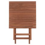 ΤΡΑΠΕΖΙ ΣΚΗΝΟΘΕΤΗ ΤΕΤΡΑΓΩΝΟ HEIDEL HM18121 ΞΥΛΟ TEAK--ΦΥΣΙΚΟ 60x60x75Υεκ. - Image 6
