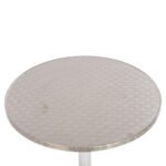 ΤΡΑΠΕΖΙ ΣΤΡΟΓΓΥΛΟ ΑΛΟΥΜΙΝΙΟΥ FRODO HM5539 ΜΕΤΑΛΛΙΚΟ ΧΡΩΜΑ-4ΝΥΧΗ ΒΑΣΗ Φ59,5x69,5Υεκ. - Image 5