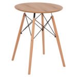 Αγόρασε ΤΡΑΠΕΖΙ ΣΤΡΟΓΓΥΛΟ MINIMAL HM0060.04 ΦΥΣΙΚΟ ΧΡΩΜΑ MDF-ΠΟΔΙΑ ΟΞΙΑΣ ΣΕ ΦΥΣΙΚΟ ΧΡΩΜΑ Φ60Χ76Υεκ. σε μοναδική τιμή στο clickforshop.gr