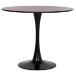 Αγόρασε ΤΡΑΠΕΖΙ ΣΤΡΟΓΓΥΛΟ BROLIN HM18141.02 MDF TOP-ΒΑΣΗ ΜΕΤΑΛΛΙΚΗ--ΜΑΥΡΟ Φ90x73Υεκ σε μοναδική τιμή στο clickforshop.gr