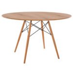 Αγόρασε ΤΡΑΠΕΖΙ MINIMAL ΣΤΡΟΓΓΥΛΟ HM8454.04 MDF ΣΕ ΦΥΣΙΚΟ-ΠΟΔΙΑ ΟΞΙΑΣ ΣΕ ΦΥΣΙΚΟ Φ120Χ75Υεκ. σε μοναδική τιμή στο clickforshop.gr