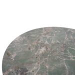 ΤΡΑΠΕΖΙ ΣΤΡΟΓΓΥΛΟ ZOD HM9852.03 ΠΡΑΣΙΝΟ ΜΑΡΜΑΡΟ ΚΕΡΑΜΙΚΟ TOP-ΜΑΥΡΑ ΜΕΤΑΛ.ΠΟΔΙΑ Φ135x74Υεκ - Image 3