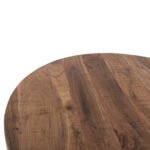 ΤΡΑΠΕΖΙ ΣΤΡΟΓΓΥΛΟ MONTANA SUPERIOR HM9903 4εκ.ΠΑΧΟΣ ΜΑΣΙΦ ΞΥΛΟ ΑΚΑΚΙΑΣ Φ120Χ77Υεκ - Image 3