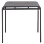 ΤΡΑΠΕΖΙ ΤΕΤΡΑΓΩΝΟ ΑΛΟΥΜΙΝΙΟΥ RACHEL HM6338.01 ΓΚΡΙ 80x80x76Υεκ. - Image 3