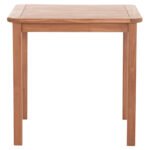 ΤΡΑΠΕΖΙ ΤΕΤΡΑΓΩΝΟ PRESSCOT HM18122 ΞΥΛΟ TEAK--ΦΥΣΙΚΟ 80x80x76Υεκ. - Image 3