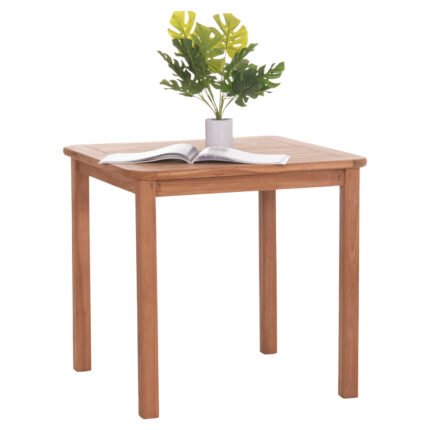Αγόρασε ΤΡΑΠΕΖΙ ΤΕΤΡΑΓΩΝΟ PRESSCOT HM18122 ΞΥΛΟ TEAK--ΦΥΣΙΚΟ 80x80x76Υεκ. σε μοναδική τιμή στο clickforshop.gr