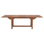 TΡΑΠΕΖΙ ΤΡΑΠΕΖΑΡΙΑΣ ΑΝΟΙΓΟΜΕΝΟ CRANDER HM6376 ΞΥΛΟ TEAK ΣΕ ΦΥΣΙΚΟ 180-240x100x76Υεκ - Image 4