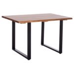 Αγόρασε ΤΡΑΠΕΖΙ ΤΡΑΠΕΖΑΡΙΑΣ FRIGGO HM6295.01 ΞΥΛΟ ΑΚΑΚΙΑΣ 3εκ πάχος--ΠΟΔΙΑ ΜΕΤΑΛΛΙΚΑ 120x80x77Υεκ. σε μοναδική τιμή στο clickforshop.gr