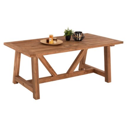 Αγόρασε ΤΡΑΠΕΖΙ ΤΡΑΠΕΖΑΡΙΑΣ HM7922 PLUTON RECYCLED TEAK ΣΕ ΦΥΣΙΚΟ ΧΡΩΜΑ 200X100X75Yεκ. σε μοναδική τιμή στο clickforshop.gr