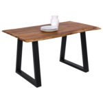 Αγόρασε ΤΡΑΠΕΖΙ ΤΡΑΠΕΖΑΡΙΑΣ MONTANA SLIM HM8163.11 ΞΥΛΟ ΑΚΑΚΙΑΣ ΣΕ ΦΥΣΙΚΟ 140x80x77Υ σε μοναδική τιμή στο clickforshop.gr