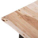 ΤΡΑΠΕΖΙ ΤΡΑΠΕΖΑΡΙΑΣ MONTANA SLIM HM8163.21 ΞΥΛΟ ΑΚΑΚΙΑΣ ΣΕ ΑΝΟΙΧΤΟ ΦΥΣΙΚΟ 140x80x77Υεκ - Image 6