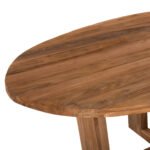 ΤΡΑΠΕΖΙ ΤΡΑΠΕΖΑΡΙΑΣ CARIB HM9560 ΟΒΑΛ ΑΝΑΚΥΚΛΩΜΕΝΟ ΤΕΑΚ 250x110x78Υεκ.--Β' ΔΙΑΛΟΓΗΣ - Image 4