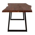 ΤΡΑΠΕΖΙ ΤΡΑΠΕΖΑΡΙΑΣ MONTANA HM9620.11 ΜΑΣΙΦ ΞΥΛΟ ΑΚΑΚΙΑΣ 240x100x77Υεκ. 4εκ ΠΑΧΟΣ ΕΠΙΦΑΝΕΙΑΣ - Image 3