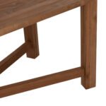 ΤΡΑΠΕΖΙ ΤΡΑΠΕΖΑΡΙΑΣ KUTAI HM9640 ΜΑΣΙΦ ΑΝΑΚΥΚΛΩΜΕΝΟ ΞΥΛΟ ΤΕΑΚ ΦΥΣΙΚΟ 200x90x75Υεκ. - Image 6