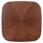 ΤΡΑΠΕΖΙ ΤΡΑΠΕΖΑΡΙΑΣ RINER HM9733 MDF ΜΕ ΚΑΠΛΑΜΑ ΚΑΡΥΔΙΑΣ 150x150x75Υ εκ. - Image 5