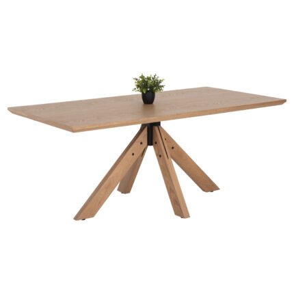 Αγόρασε ΤΡΑΠΕΖΙ PAOLO HM9853 MDF ΜΕ ΚΑΠΛΑΜΑ ΦΡΑΞΙΝΟΥ-ΠΟΔΙΑ RUBBERWOOD-ΦΥΣΙΚΟ 180x90x75Yεκ σε μοναδική τιμή στο clickforshop.gr