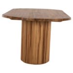 ΤΡΑΠΕΖΙ ΤΡΑΠΕΖΑΡΙΑΣ DREMA HM9893 ΜΑΣΙΦ ΞΥΛΟ ΤΕΑΚ 200Χ110Χ77.5Υεκ. 4εκ.ΕΠΙΦΑΝΕΙΑ - Image 4