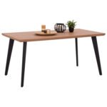 Αγόρασε ΤΡΑΠΕΖΙ ΤΡΑΠΕΖΑΡΙΑΣ VALEN HM9301.01 ME ΚΑΠΛΑΜΑ ΑΠΟ ΞΥΛΟ ΔΡΥΟΣ ΣΤΥΛ ΡΟΥΣΤΙΚ 40mm ΠΑΧΟΣ 160x90x75Yεκ. σε μοναδική τιμή στο clickforshop.gr