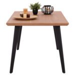 ΤΡΑΠΕΖΙ ΤΡΑΠΕΖΑΡΙΑΣ VALEN HM9301.01 ME ΚΑΠΛΑΜΑ ΑΠΟ ΞΥΛΟ ΔΡΥΟΣ ΣΤΥΛ ΡΟΥΣΤΙΚ 40mm ΠΑΧΟΣ 160x90x75Yεκ. - Image 4