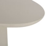 ΤΡΑΠΕΖΙ ΤΡΑΠΕΖΑΡΙΑΣ ΟΒΑΛ BRECCAN HM6577.02 ΜΠΕΖ FIBER CEMENT 240x100x75Υεκ. - Image 5