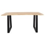 ΤΡΑΠΕΖΙ ΤΡΑΠΕΖΑΡΙΑΣ SOFIA SLIM HM8500.21 ΜΑΣΙΦ ΞΥΛΟ ΑΚΑΚΙΑΣ 160x92x78Υεκ. - Image 3