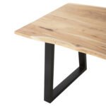 ΤΡΑΠΕΖΙ ΤΡΑΠΕΖΑΡΙΑΣ SOFIA SLIM HM8500.21 ΜΑΣΙΦ ΞΥΛΟ ΑΚΑΚΙΑΣ 160x92x78Υεκ. - Image 5