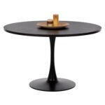 Αγόρασε ΤΡΑΠΕΖΙ ΤΡΑΠΕΖΑΡΙΑΣ ROLLO HM9422.02 ΣΤΡΟΓΓΥΛΟ BLACK MARBLE Φ120x74Yεκ. σε μοναδική τιμή στο clickforshop.gr