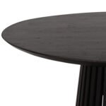 ΤΡΑΠΕΖΙ ΤΡΑΠΕΖΑΡΙΑΣ ΣΤΡΟΓΓΥΛΟ FRANTZ HM9388.02 ΜΑΣΙΦ ΞΥΛΟ MINDI BLACK Φ118x79Υεκ. - Image 4